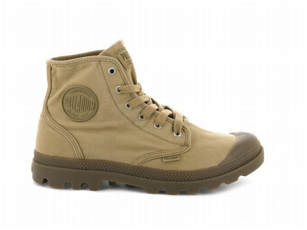 Botas Palladium Pampa Hi Hombre - Kaki ||LWUX-61458||